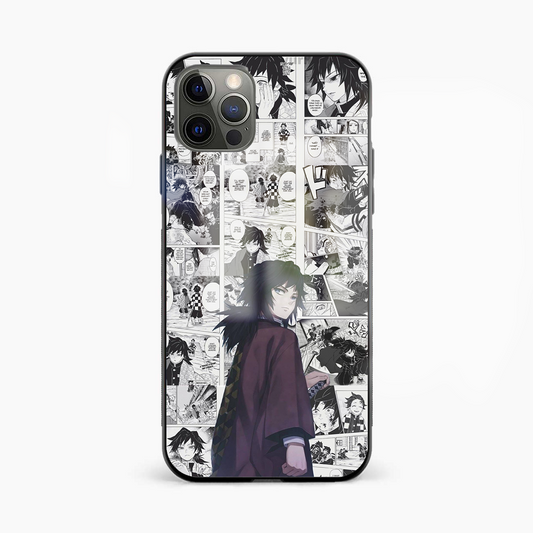 Tomioka Demon Slayer Anime Glass Phone Case Cover - Aesthetic Phone Covers - Culltique