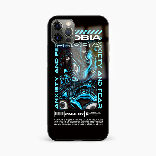 Phobia Abstract Glass Phone Case Cover - Aesthetic Phone Covers - Culltique