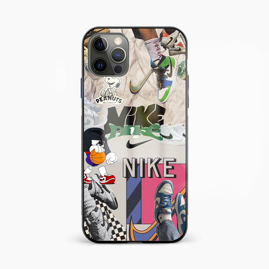 Nike Abstract Glass Phone Case Cover - Aesthetic Phone Covers - Culltique