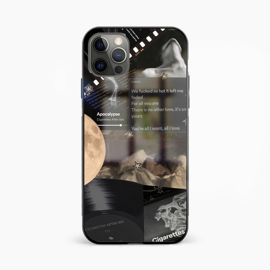 CAS Aesthetic Spotify Glass Phone Case Cover - Aesthetic Phone Covers - Culltique
