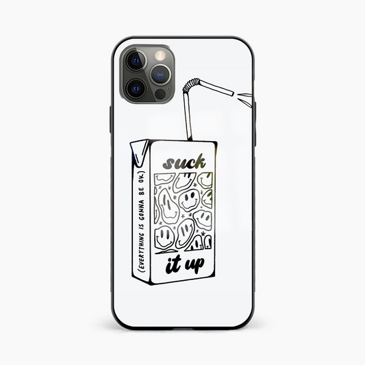 Juice Carton Y2K Glass Phone Case Cover - Aesthetic Phone Covers - Culltique