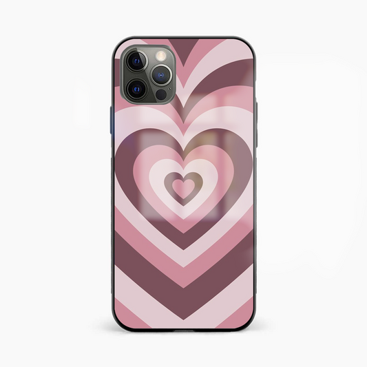 Hearts Abstract Glass Phone Case Cover - Aesthetic Phone Covers - Culltique