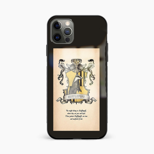 Harry Potter Hufflepuff Pop Culture Glass Phone Case Cover - Aesthetic Phone Covers - Culltique