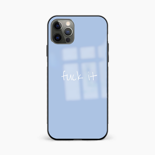 F It Pop Culture Glass Phone Case Cover - Aesthetic Phone Covers - Culltique