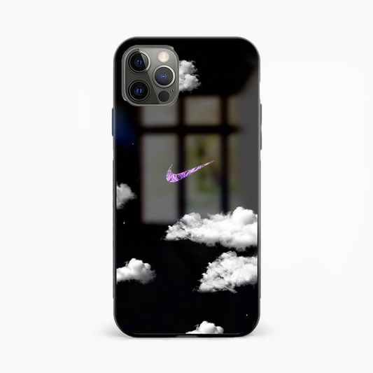 Nike Clouds Glass Phone Case Cover - Aesthetic Phone Covers - Culltique