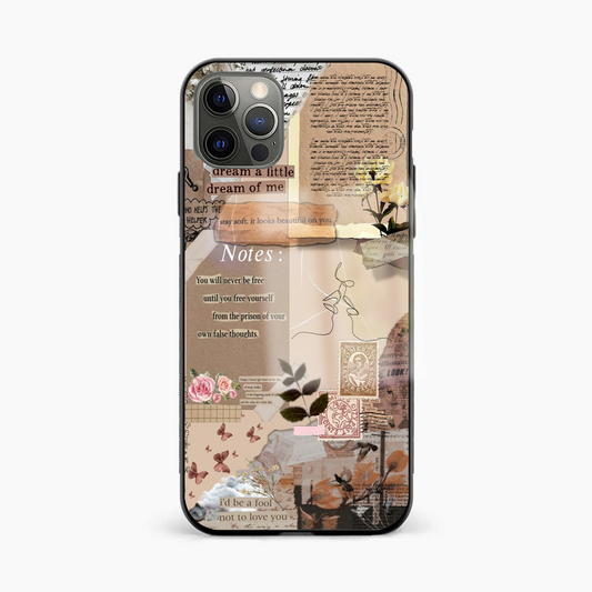 Aesthetic Affirmations Vintage Glass Phone Case Cover - Aesthetic Phone Covers - Culltique