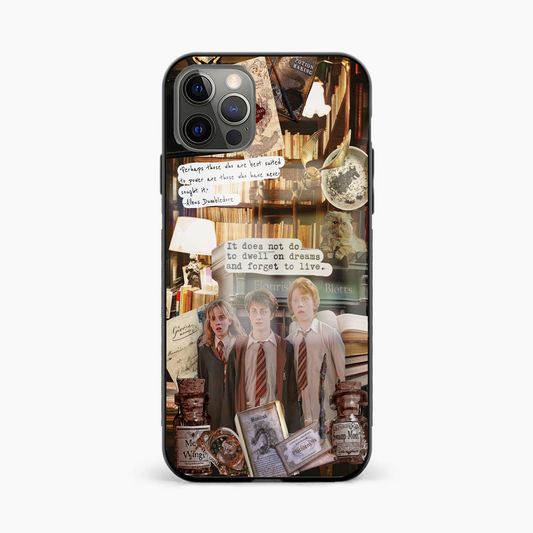 Harry Potter "Dreams" Pop Culture Glass Phone Case Cover - Aesthetic Phone Covers - Culltique
