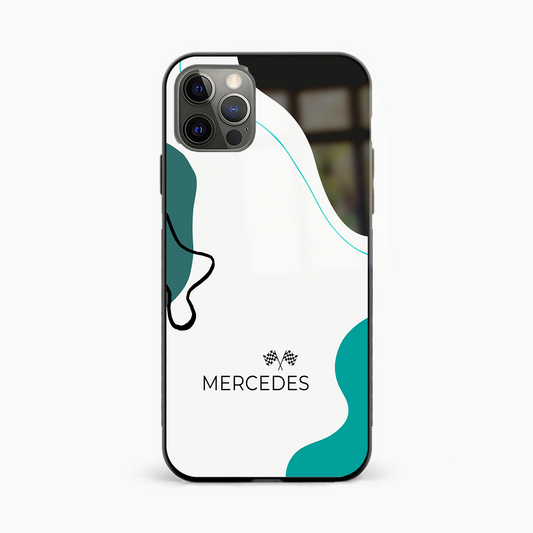 Mercedes Aesthetic Glass Phone Case Cover - Aesthetic Phone Covers - Culltique