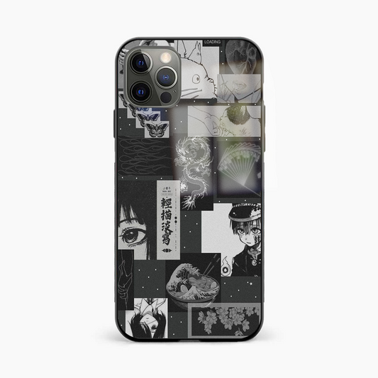 Dark Anime Aesthetic Glass Phone Case - Aesthetic Phone Covers - Culltique