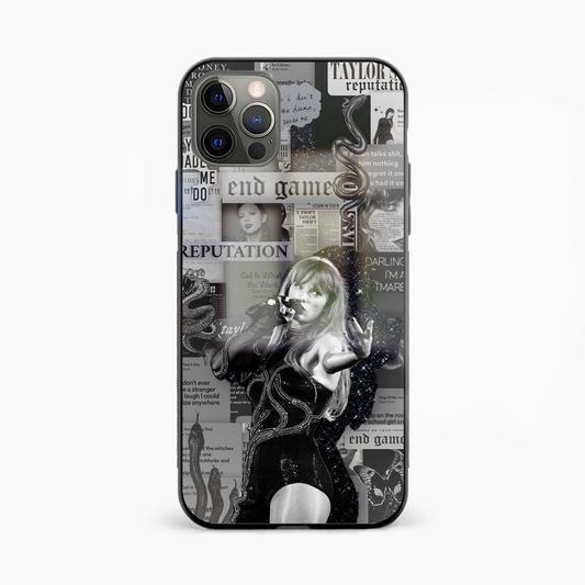 Taylor Switft Collection Spotify Glass Phone Case Cover - Aesthetic Phone Covers - Culltique