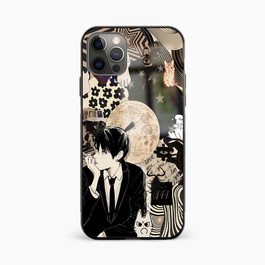 Chainsaw Man Aki Anime Glass Phone Case Cover - Aesthetic Phone Covers - Culltique