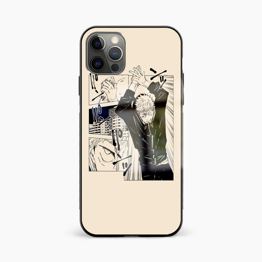 Yuji Itadori Anime Glass Phone Case - Aesthetic Phone Covers - Culltique