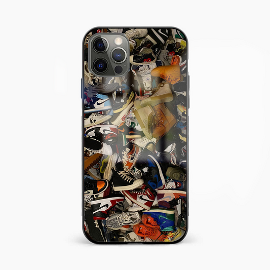 Sneakerhead Abstract Glass Phone Case Cover - Aesthetic Phone Covers - Culltique