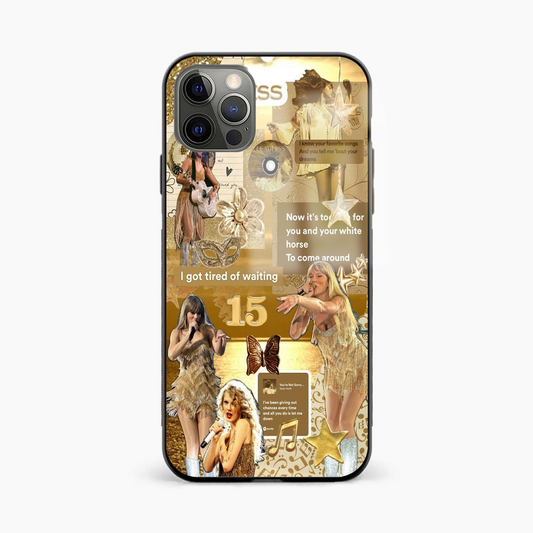Taylor Swift Pop Culture Vintage Glass Phone Case - Aesthetic Phone Covers - Culltique