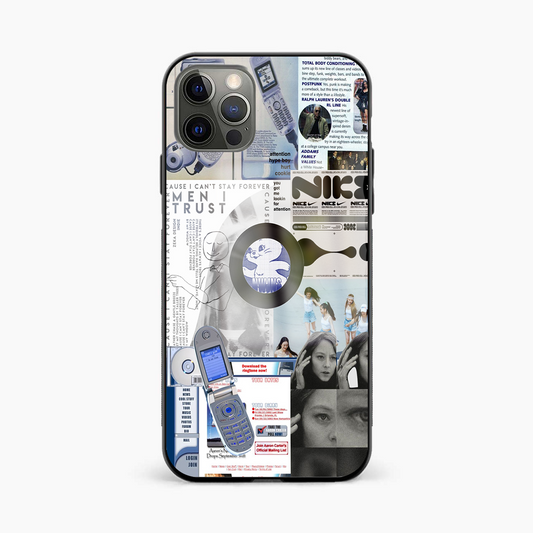 Nike Y2K Glass Phone Case Cover - Aesthetic Phone Covers - Culltique
