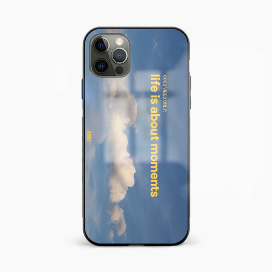Moments Abstract Glass Phone Case Cover - Aesthetic Phone Covers - Culltique