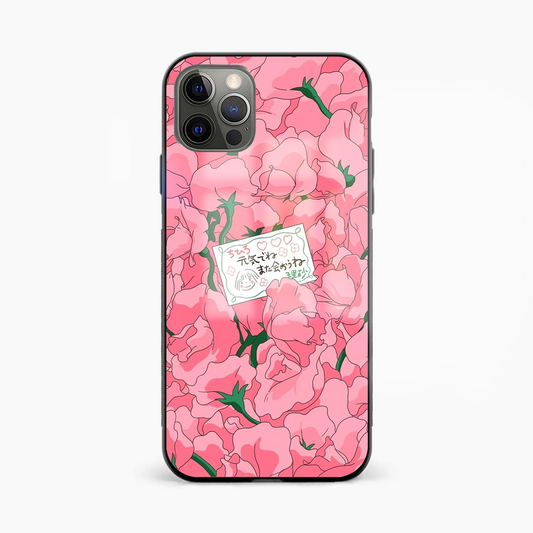 Japanese Floral Abstract Phone Glass Case Cover - Aesthetic Phone Covers - Culltique