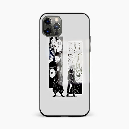 Geto Gojo Duo Anime Glass Phone Case - Aesthetic Phone Covers - Culltique