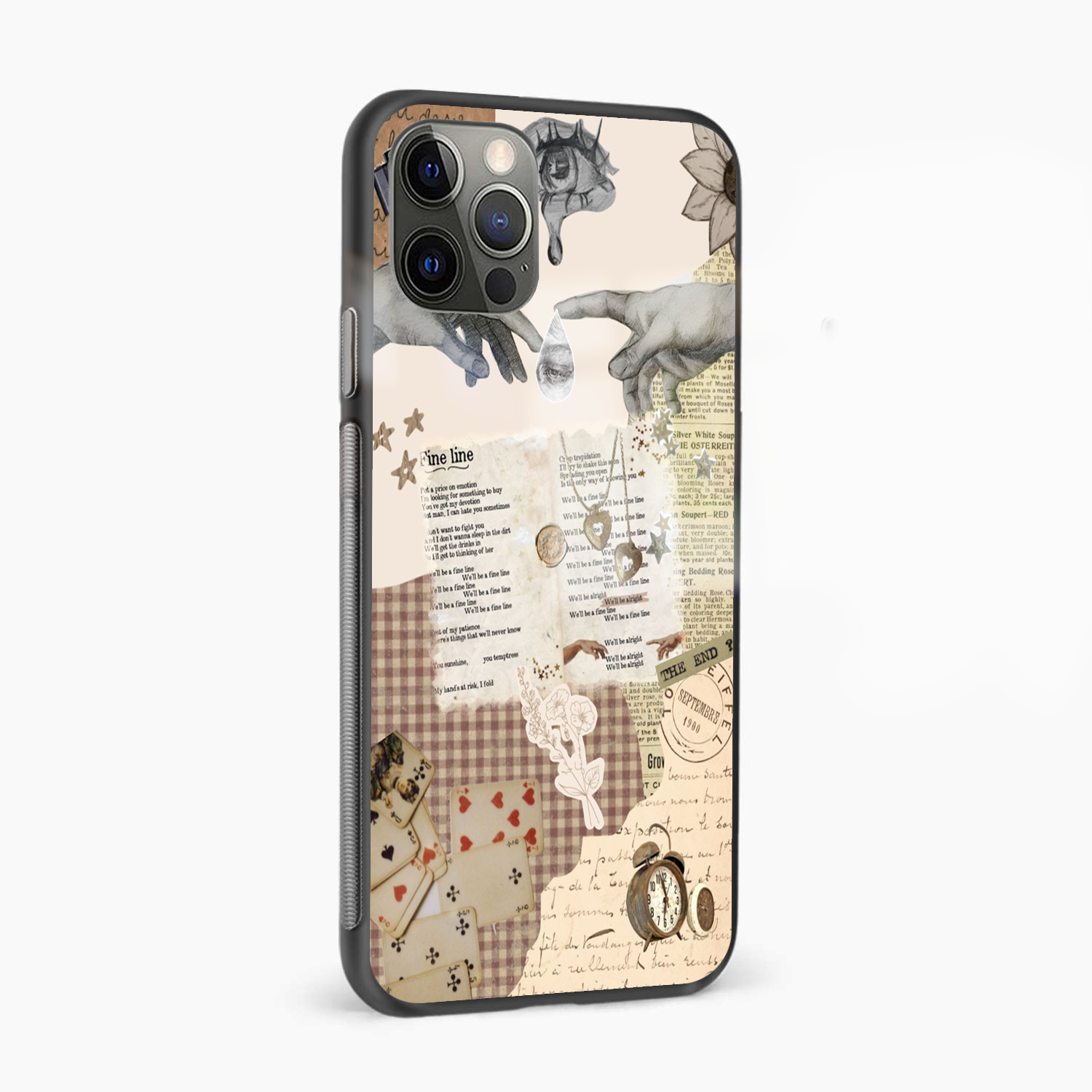 Fine Line Vintage Aesthetic Phone Case Cover by Culltique