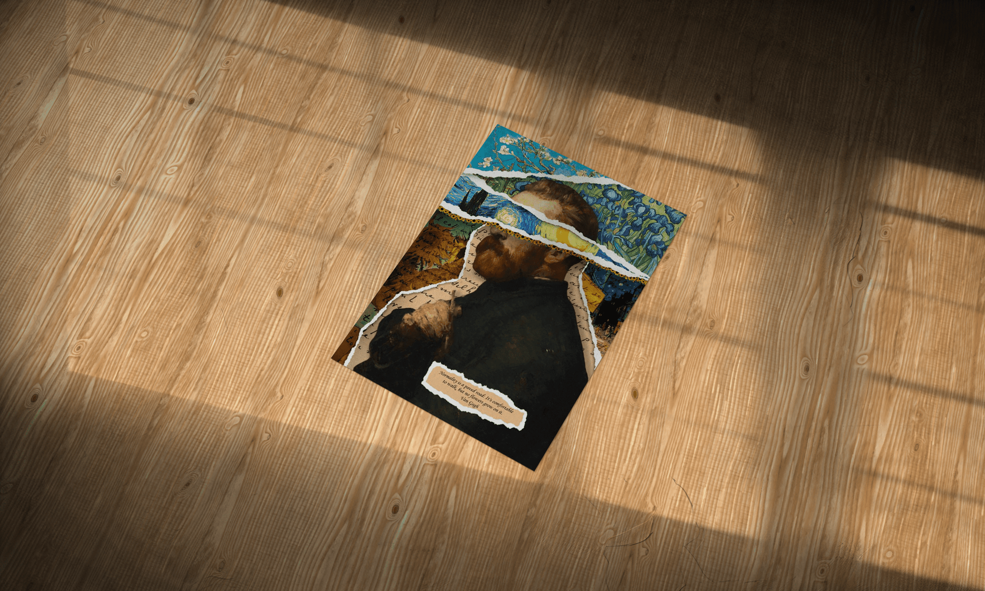 Van Gogh Fusion Abstract Aesthetic Metal Poster - Aesthetic Phone Cases - Culltique