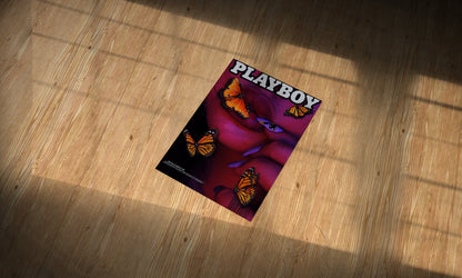 Playboy Butterflies Pop Culture Aesthetic Metal Poster - Aesthetic Phone Cases - Culltique