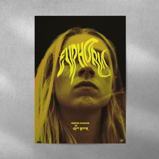Euphoria Y2K Aesthetic Metal Poster - Aesthetic Phone Cases - Culltique