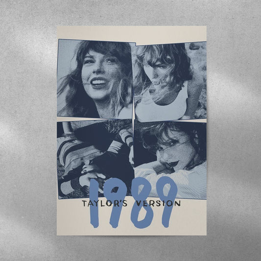 Taylor Swift 1989 Spotify Aesthetic Metal Poster - Aesthetic Phone Cases - Culltique
