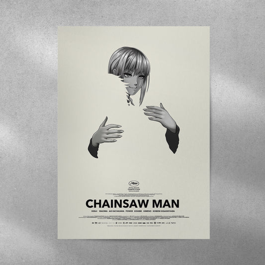 Chainsaw Man Makima Anime Aesthetic Metal Poster - Aesthetic Phone Cases - Culltique