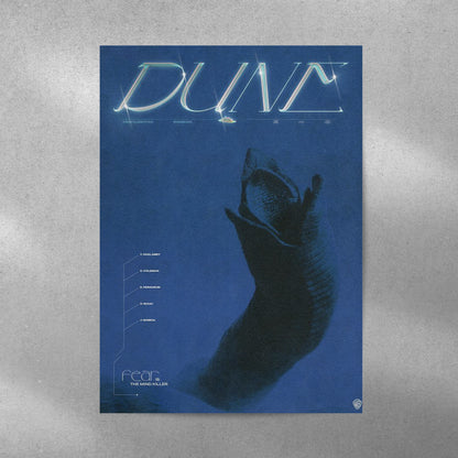 Dune Pop Culture Aesthetic Metal Poster - Aesthetic Phone Cases - Culltique