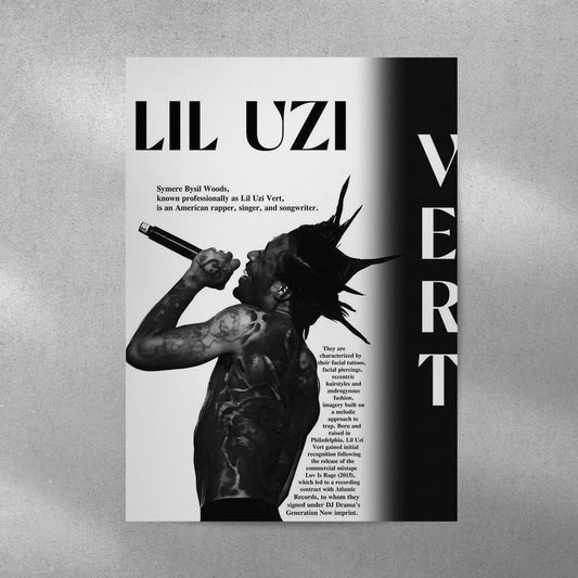 Lil Uzi Vert Spotify Aesthetic Metal Poster - Aesthetic Phone Cases - Culltique