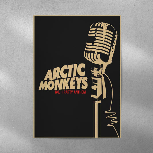 Arctic Monkeys Anthem Spotify Aesthetic Metal Poster - Aesthetic Phone Cases - Culltique