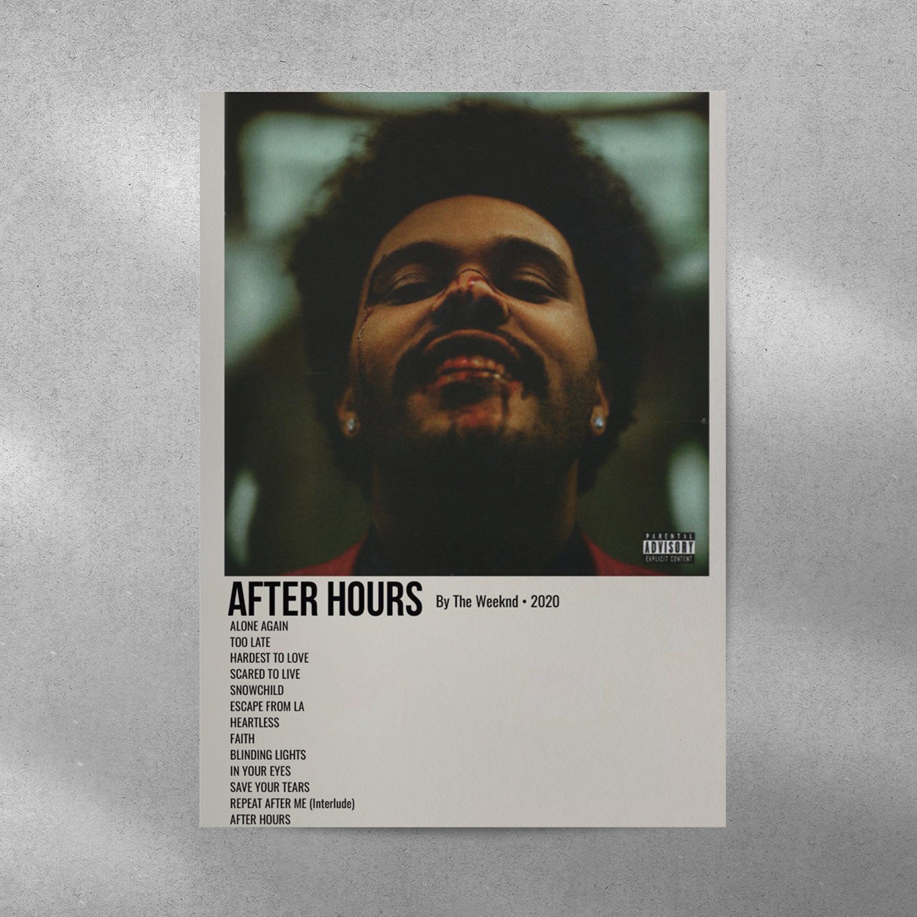 The Weeknd After Hours Reflective Cover outlet