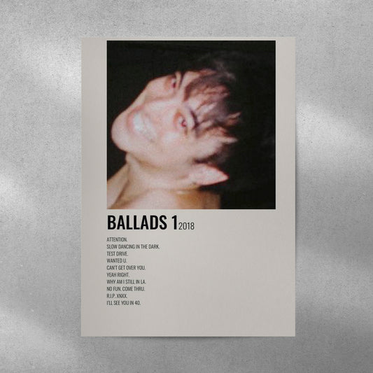 Joji Ballads 1 Spotify Aesthetic Metal Poster - Aesthetic Phone Cases - Culltique