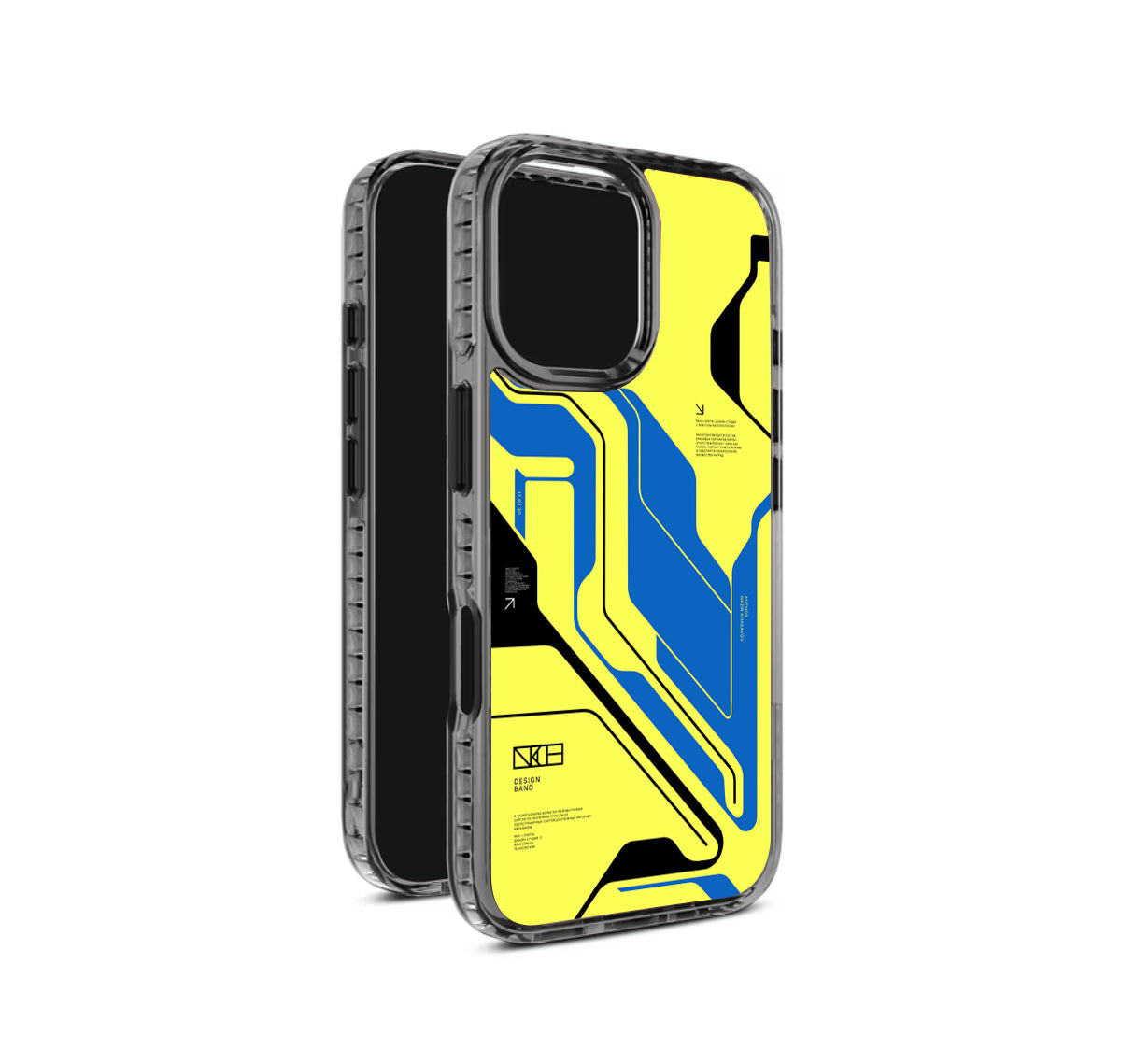 Cyber Circuit Yellow Stride 2.0 Phone Case Cover